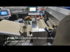 SUS Bäckerei-Hauch-Maschine 100pcs/M Automatic Puff Pastry, der Maschine herstellt