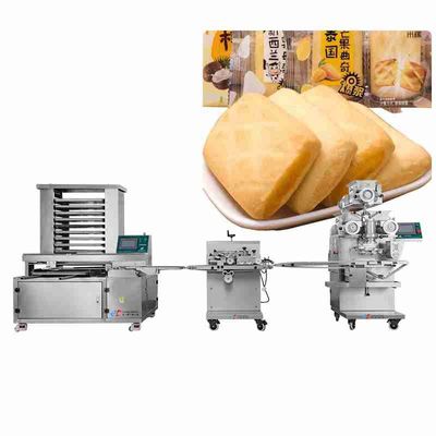 PLC 4.5Kw Double Color Cookie Machine Industrial Cookie Maker