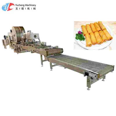 40pcs Spring Roll Machine 45 KW Automatic Lumpia Roller Multifunctional